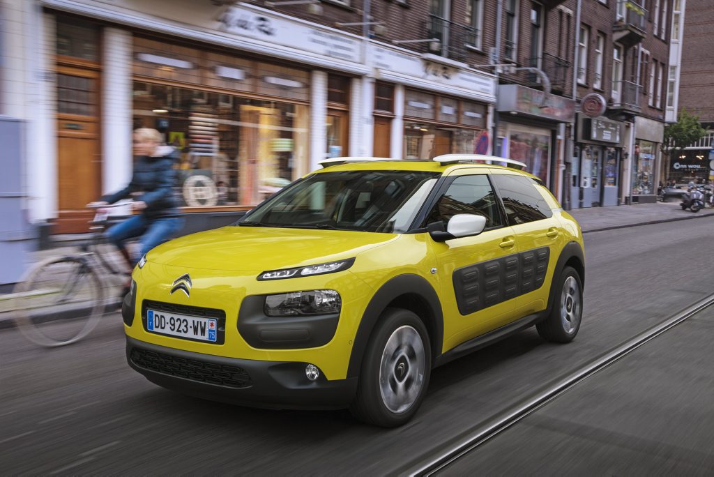 PRICKLY: Funky Citroen Cactus will go on sale in early 2016 in either 81kW three-cylinder petrol manual or 68kW four-cylinder diesel automatic guise. PRICKLY: Funky Citroen Cactus will go on sale in early 2016 in either 81kW three-cylinder petrol manual or 68kW four-cylinder diesel automatic guise.